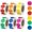 3000 Pcs Round Dot Stickers, variant on Garage Sale Price Stickers Pre-priced 1600 Pcs 3/4 Inch for Flea Markets, County Fairs & Retail, GYA 10 Colors Round Pre-Printed Yard Sale Price Stickers, Strong Adhesive Circle Pricemarker Label