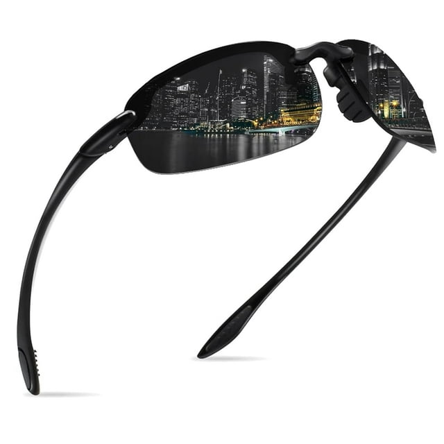 Gafas de Sol Polarizadas WISTON W8001 TR90 Sin Montura para Hombre y Mujer