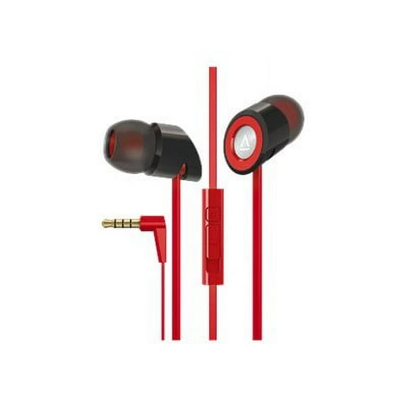 Creative Hitz MA350 - Headset - in-ear - wired - noise isolating - black, red