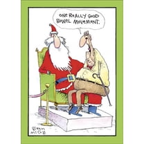 Nobleworks Invite Frosty Funny / Humorous Christmas Card (1 card/1 ...