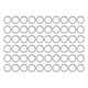 thumbnail image 1 of Juego de accesorios para mantenimiento, 60 uds., arandela plana de acero inoxidable, 6mm ID, 9mm OD, 1 of 8