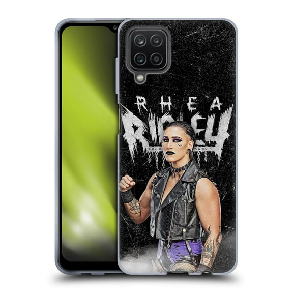 Head Case Designs WWE Rhea Ripley Portrait Soft Gel Case for Samsung Galaxy A12 (2020)