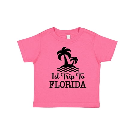 

Inktastic First Trip to Florida Vacation Gift Toddler Boy or Toddler Girl T-Shirt