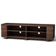 thumbnail image 7 of 59" TV Stand Wooden Entertainment Media Center Storage Console Walnut, 7 of 7