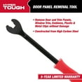 thumbnail image 3 of Hyper Tough 8-inch Carbon Steel Door Panel Remover,  Universal Automotive Specialty Tool with Ergonomic Handle, 4008V, 3 of 12