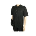 thumbnail image 3 of Men Silversilk 2pc walking leisure Matching Suit Italian woven knits 51016 Black, 3 of 8