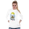 thumbnail image 3 of Cool Dennis The Menace Stay Chill Unisex Plus Size Long Sleeve Tee Shirt Brisco Brands 2X, 3 of 5