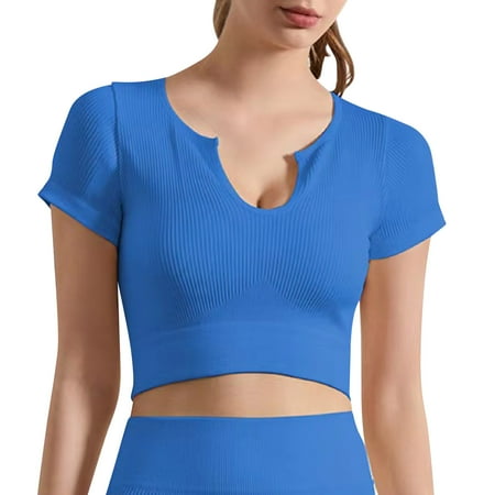 

SEMIMAY Women s Sports Underwear Women s Seamless Knitting Yoga Bra Fitness No Steel Ring Beautiful Back Sports Vest