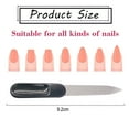 thumbnail image 2 of Nail Files, Emery Boards Nail File Tools Metal Manicure Pedicure Tools Files Nail File for Thick Toenails & Finger, 2 of 6