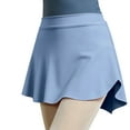 thumbnail image 2 of HAOTAGS Teen Girls High-Waist Dance Skirt(5-15), Mini Skirt for School Performances, Parties & Festivals Blue 2-6Years, 2 of 5