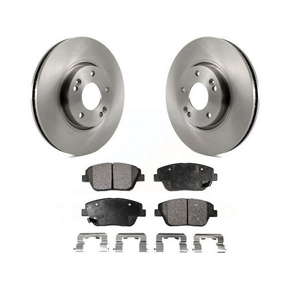 Front Brake Pad and Rotor Kit - Compatible with 2011 - 2015 Hyundai Sonata 2012 2013 2014