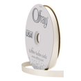 thumbnail image 2 of Offray Ribbon Doubleface Satin 5/8" Antique White, 2 of 4