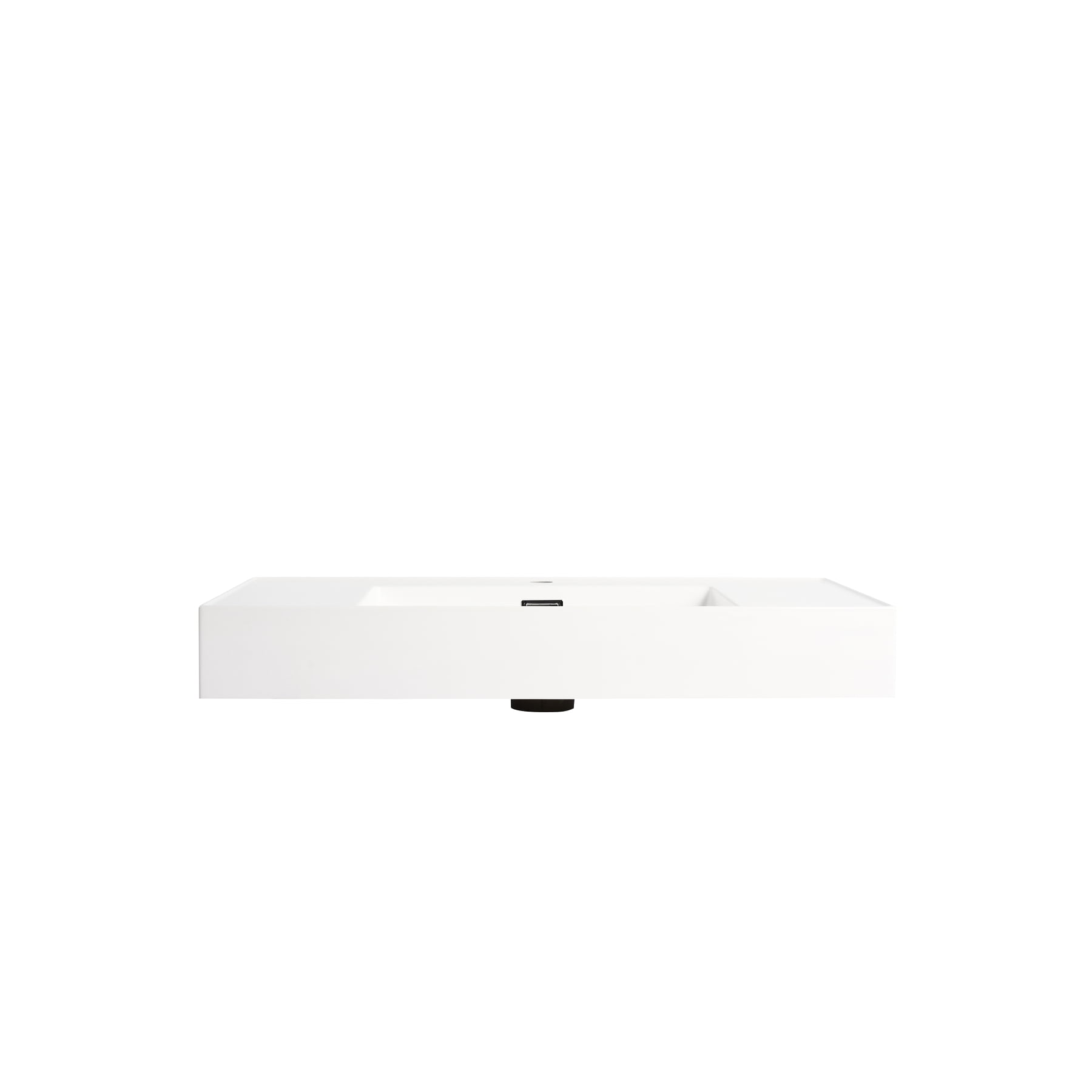 36" Resin Sink For Bathroom - , Elegant Vanity Top Basin Long-lasting, Robust