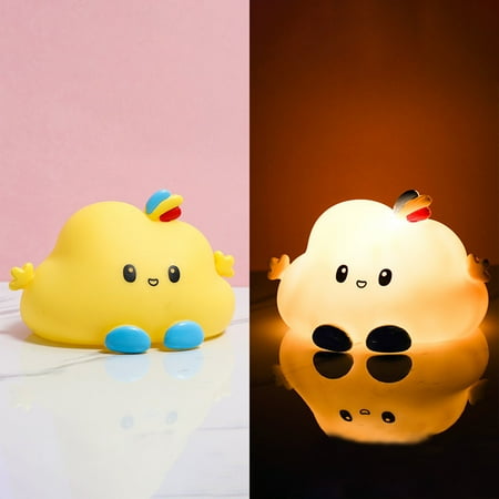 

MIARHB Valentine s Day Cute Cloud Night Light Soft Light Bedroom Dormitory With Sleeping Desk Lamp