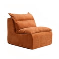 thumbnail image 3 of Kevinplus 3 Seat Chair Sofa Lounge Chair for Living Room, Bedroom, Orange, 3 of 8