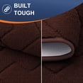 thumbnail image 3 of Buganda Indoor Doormat for Entrance, Washable Dirt Trapper Front Door Rug, Absorbent Non-Slip Low-Profile Door Mat(32"x20", Coffee), 3 of 8