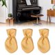 thumbnail image 2 of 3 piezas de cubierta antipolvo para pedal de piano, instrumento musical, a prueba de polvo, universal, para pies amarillo, 2 of 8