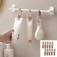 thumbnail image 1 of Double Headed Long Tail Clip Hook Multifunctional Hook Clip Kitchen Bathroom Hanging Storage Fixed Clip, 1 of 6