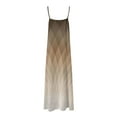 2024 Summer Bohemian Women's Slip Dress Long Aline Oversize Casual
