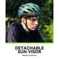 thumbnail image 4 of FUNWICT Lightweight Bike Helmet with Visor for Adults Men Women, Adjustable Fit, Breathable Road MTB Cycling Helmet for Ebike Scooter, 4 of 8