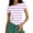 Purples, variant on Striped Shirt for Women Slim Fitted Short Sleeve Crewneck T-Shirts for Woman Causual Ribbed Tee Stretchy