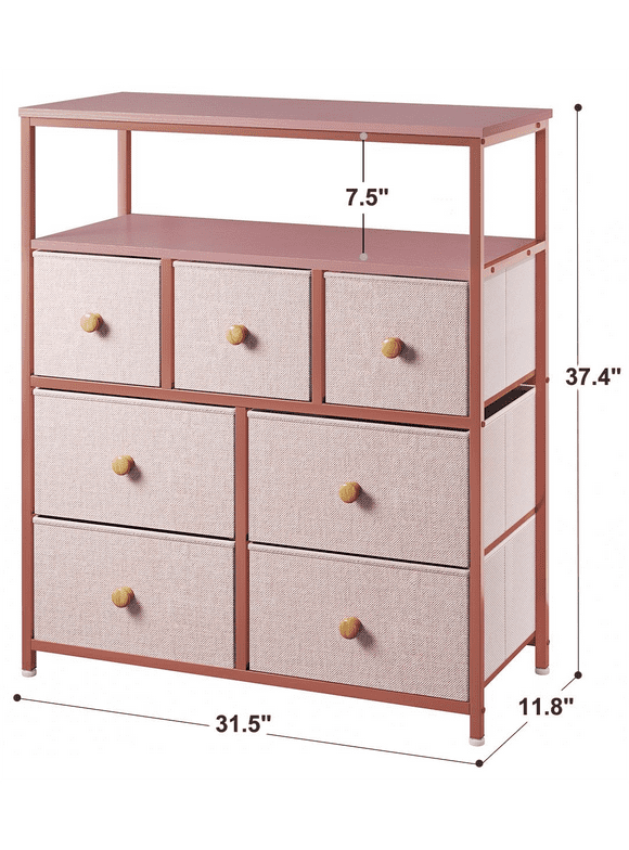 Fabric Dressers & Chest of Drawers