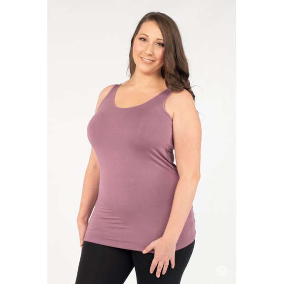 Classic Layering Tank - Mauve L