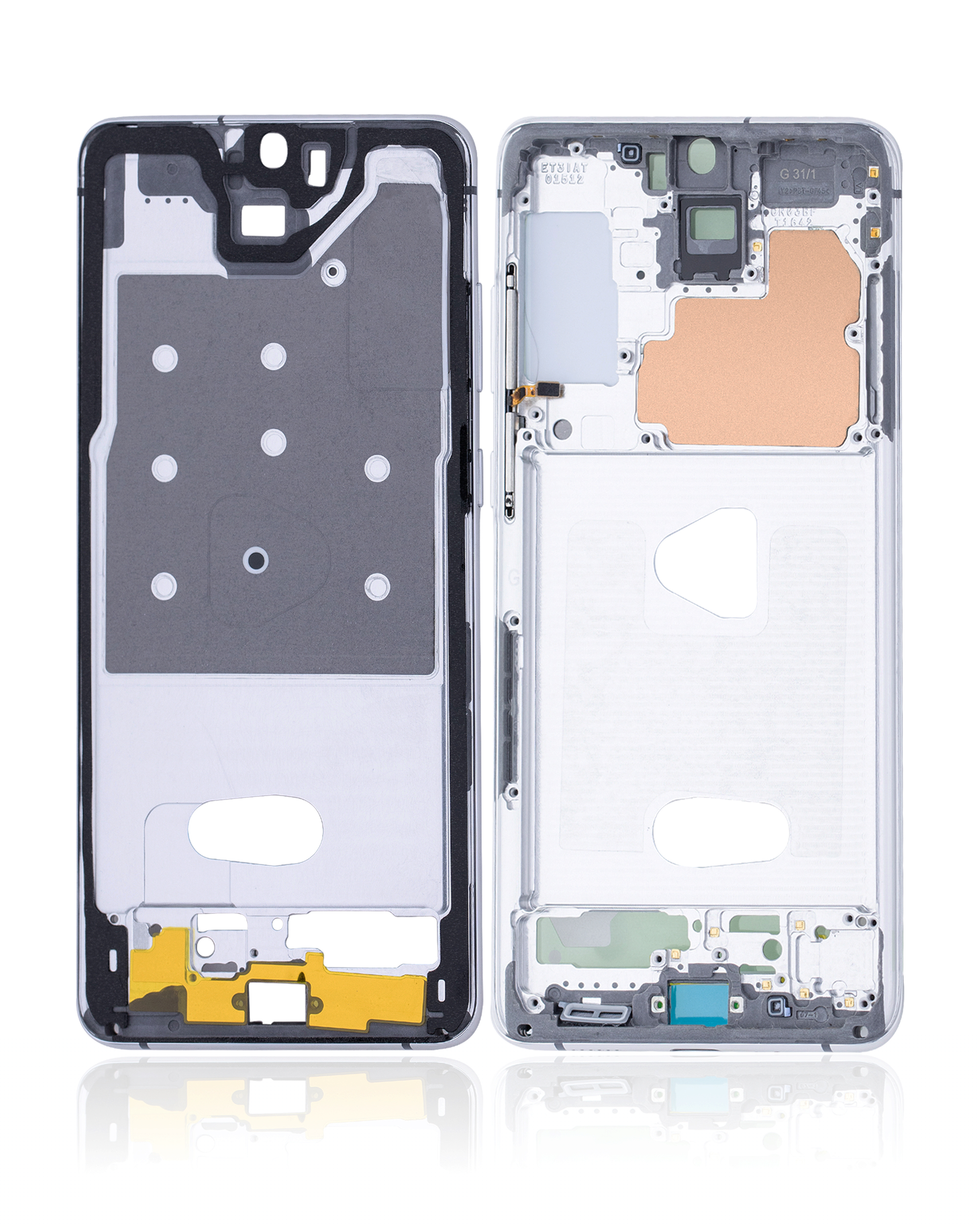 Replacement Mid-Frame Housing Compatible For Samsung Galaxy S20 Plus (Cloud White)