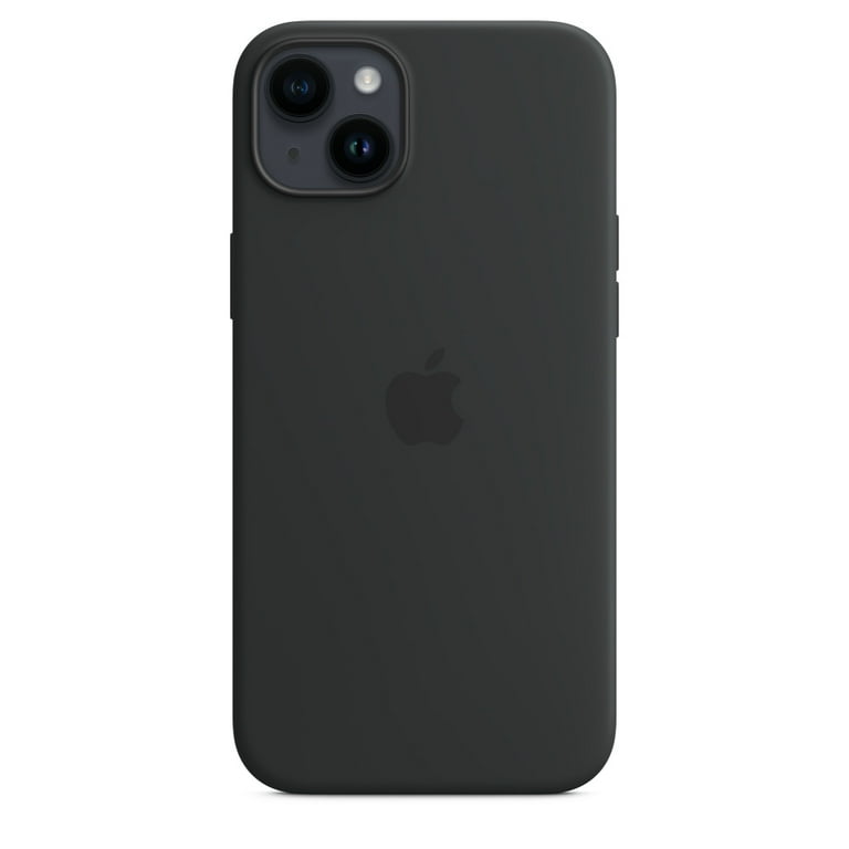 Apple iPhone 14 Plus Midnight Silicone Case with Soft-Touch