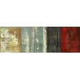 thumbnail image 2 of PI Studio 14x7 Gold Ornate Wood Framed with Double Matting Museum Art Print Titled - Texture Elements, 2 of 4
