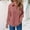 Rose Gold, variant on Holzkary Button Down Shirt for Women Basic Work Office Blouse Casual Loose Long Sleeve Tops Women's Lapel Long Sleeve V Neck T Shirt Daily Elegant Top Blackish Green L