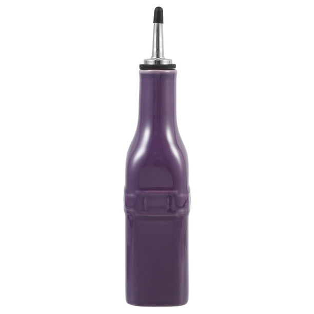 Botella dispensadora de aceite de oliva, vinagrera de cerámica, olla para salsa para restaurante y hogar