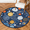 Multicolour 2, variant on CURLYOOT Round Rug 3ft Abstract Area Rug, Washable Circle Mat Non Slip Floor Carpet Mat, Butterfly Soft Indoor Rugs for Entryway Living Room Dining Room Bedroom