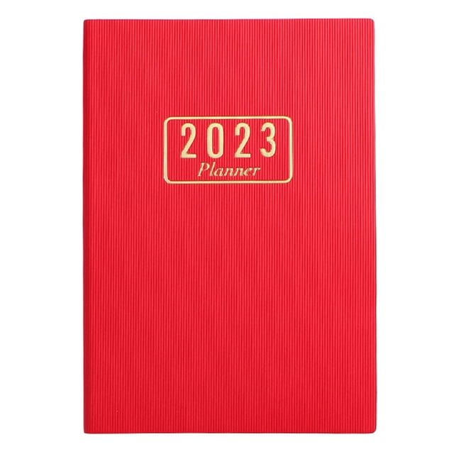 Planificador 2023, organizador personal diario, semanal y mensual para planificar, estudiar y programar la escuela en casa