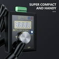 thumbnail image 3 of eccomum Current Voltage Signal Generator 0-10V 0-22mA Adjustable Current Voltage Analog Simulator 3 Power Supply Methods Data Storage for Value Adjusting PLC Panel LED Testing, 3 of 7