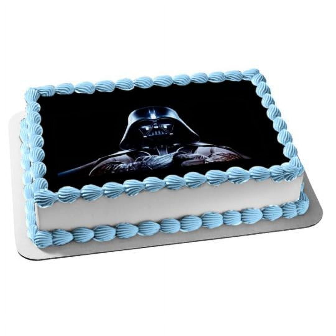 A Birthday Place, Star Wars Darth Vader Storm Troopers Edible Cake