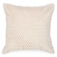 thumbnail image 1 of Set of 4 Beige Faux Fur Herringbone Style Pillow, 1 of 1