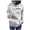 Gray#B, variant on Happy New Year Women's Fashion Thick Sweatshirt Turtleneck Pullover Solid Plush Tops Long Sleeve Blouse T-Shirt Clothes for Women Cozy Casual Sweatshirt Yellow M
