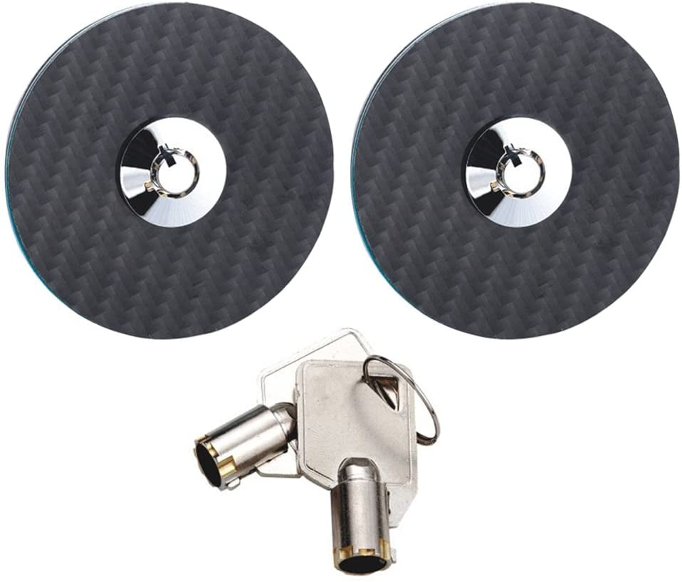 Pilot Motorsports PM1100E Black Carbon Fiber Hood Pin