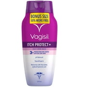 Vagisil Itch Protect+ Wash Bonus 12 oz. Liquid