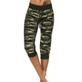 thumbnail image 2 of Greeniant Pantalones de Yoga para mujer, pantalones deportivos de mezcla de algodón para viajes al aire libre, mallas elásticas de cintura Uniforme atlético ejercito verde L, 2 of 6