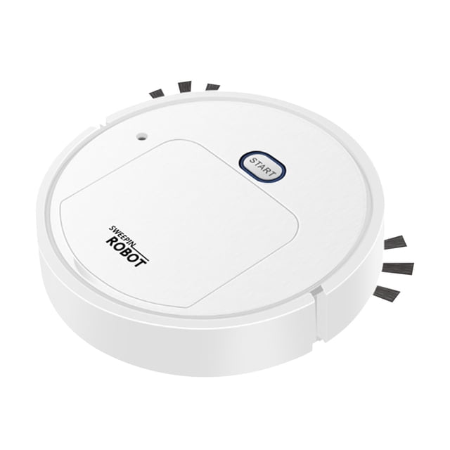 Robot Vacuum Cleaner,Robot Vacuum Cleaner Strong Suction Slim Robotic Vacuum Cleaner with Low Noise Smart Vacuum Robot Sweeping Home Carpet Cleaner for Hard Floors Robot Sweeper