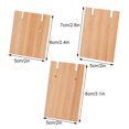 thumbnail image 3 of Guardoinrt Exquisite Craft Wood Made Earring Studs Display Rack Wide Display Space Jewelry Boutiques No Burr M 1Set, 3 of 6