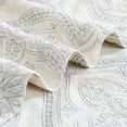 thumbnail image 3 of Cortinas Jinchan Boho de lino para sala de estar, 2 paneles, 244 cm, 3 of 9