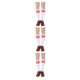 thumbnail image 2 of Minnieouse Medias hasta el muslo a rayas, medias antideslizantes para Cosplay, juegos deportivos, calentadores para piernas, Día de San Valentín, rayas Type1 Minnieouse CBP354583, 2 of 6