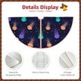 thumbnail image 5 of Kll Sea Jellyfish Christmas Tree Skirt 48",Party Decorations Farmhouse For Christmas Decorations Holiday Party, 5 of 8