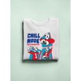 thumbnail image 3 of Chill Mode Activated - Fun ICEE Polar-Bear Graphic Sweatshirt Women's, 3 of 4