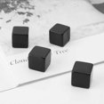 thumbnail image 3 of 10 dados en blanco de 16 mm, cubo acrílico negro, juego de mesa para niños, juguete DIY, divertido y educativo., 3 of 5