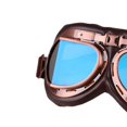 thumbnail image 3 of Protección UV, antiarañazos, antivaho, a prueba de viento, ideal para andar al aire libre - Gafas de sol de moto vintage de estilos coloridos, 3 of 5