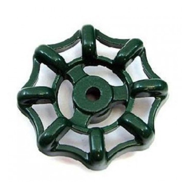 Empuñadura de rueda Arrowhead PK1250 verde con tornillo inoxidable